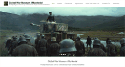 Desktop Screenshot of globalwarmuseum.com
